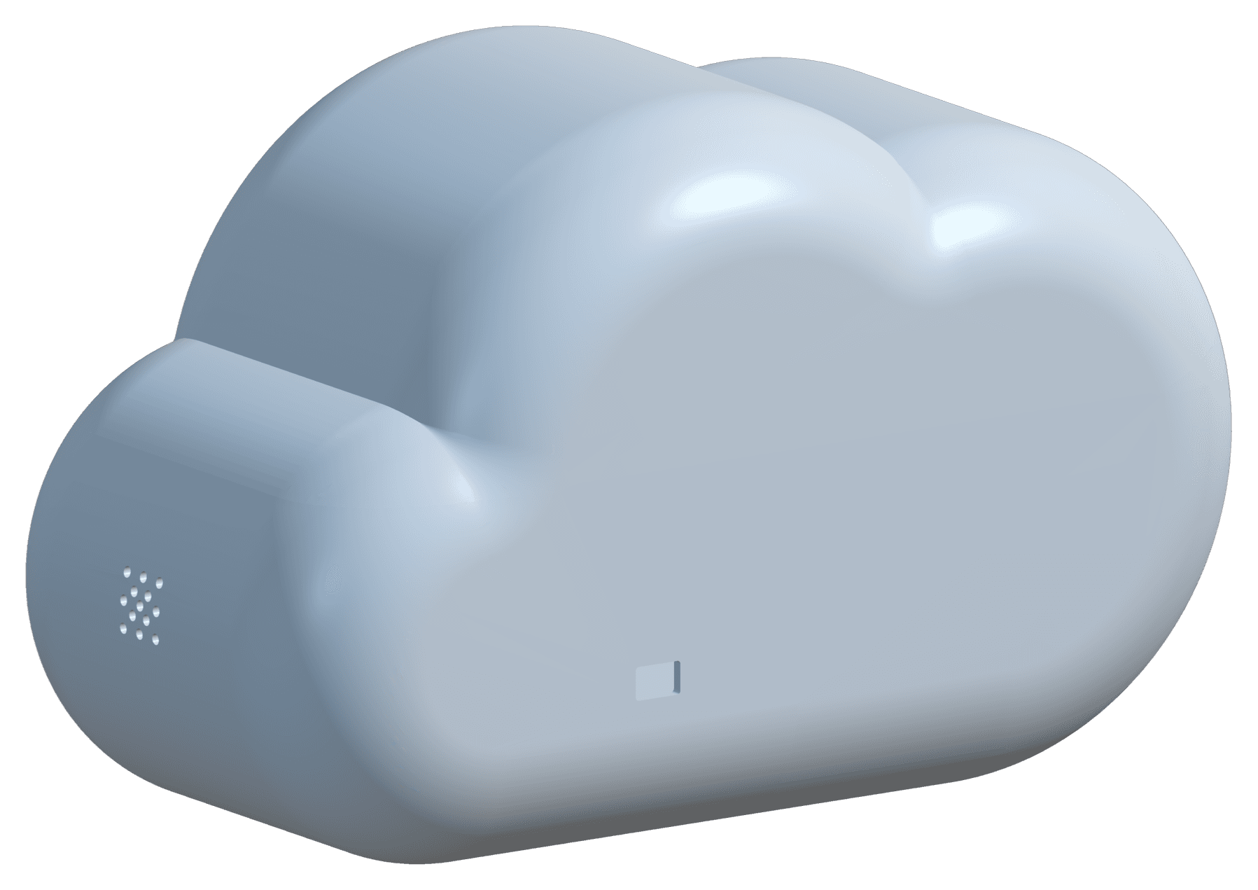 Official Cumulus enclosure rendered from the supplied STL model